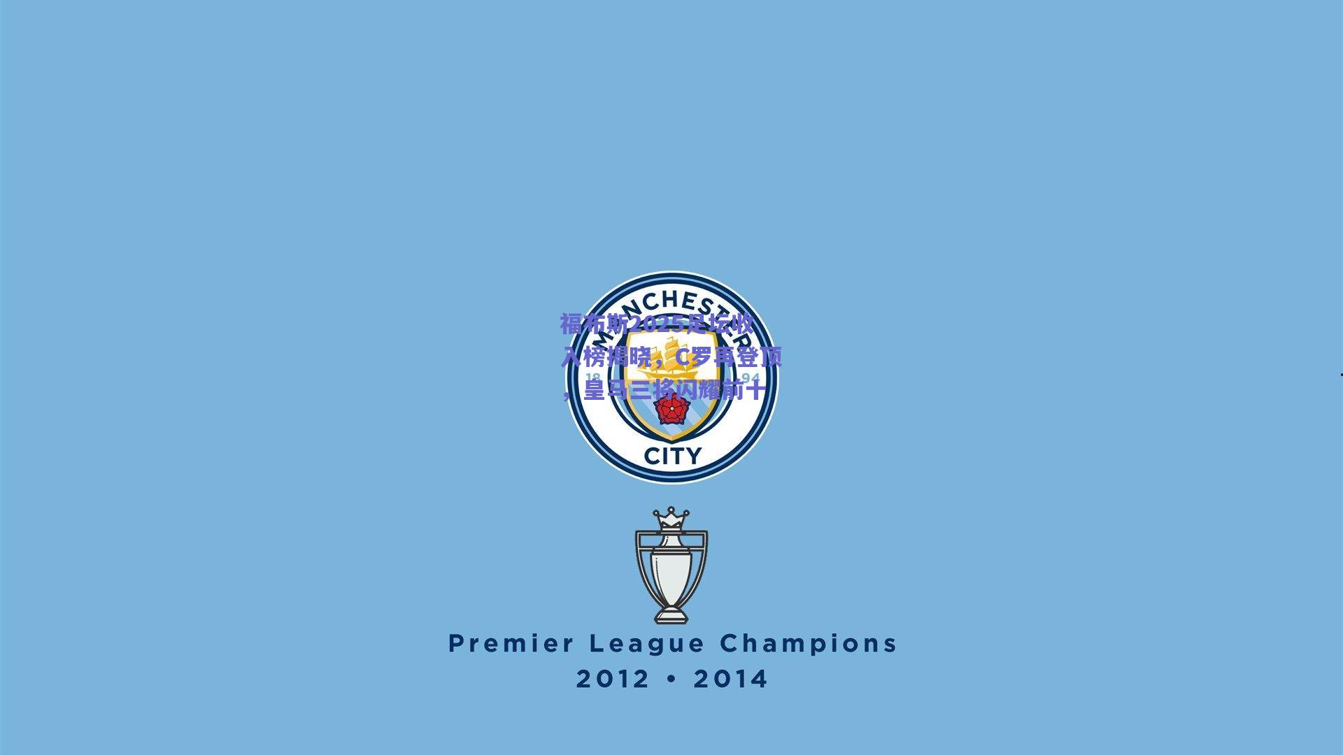 福布斯2025足坛收入榜揭晓，C罗再登顶，皇马三将闪耀前十